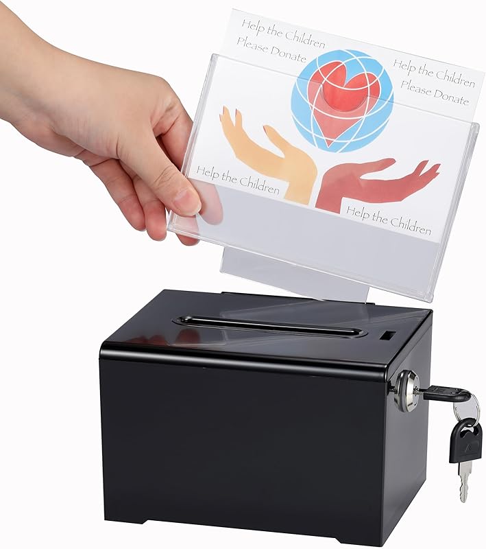 Adir Office Acrylic Donation Ballot Lock
